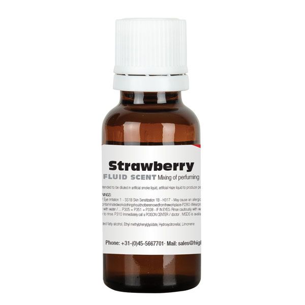 Showgear Fog Fluid Scent Strawberry 20ml von Showgear