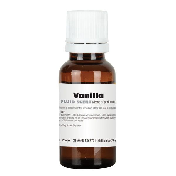 Showgear Fog Fluid Scent Vanilla 20ml Showgear Fog Fluid Scent Vanilla 20ml von Showgear