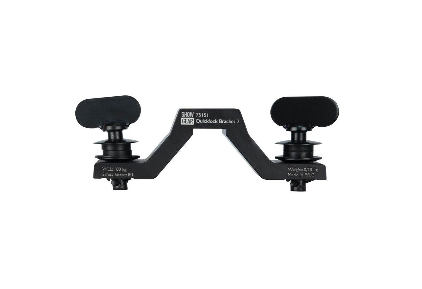 Showgear Halterung, (Zubehör für Licht und Bühne, Clamps, Quick Lock Bracket 2 - Clamp) von Showgear