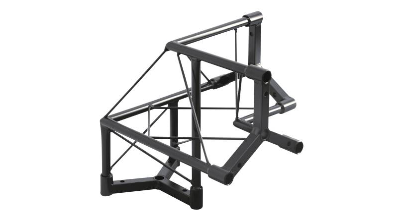 Showgear Metal Deco-20 Triangle - Corner down right - apex up von Showgear