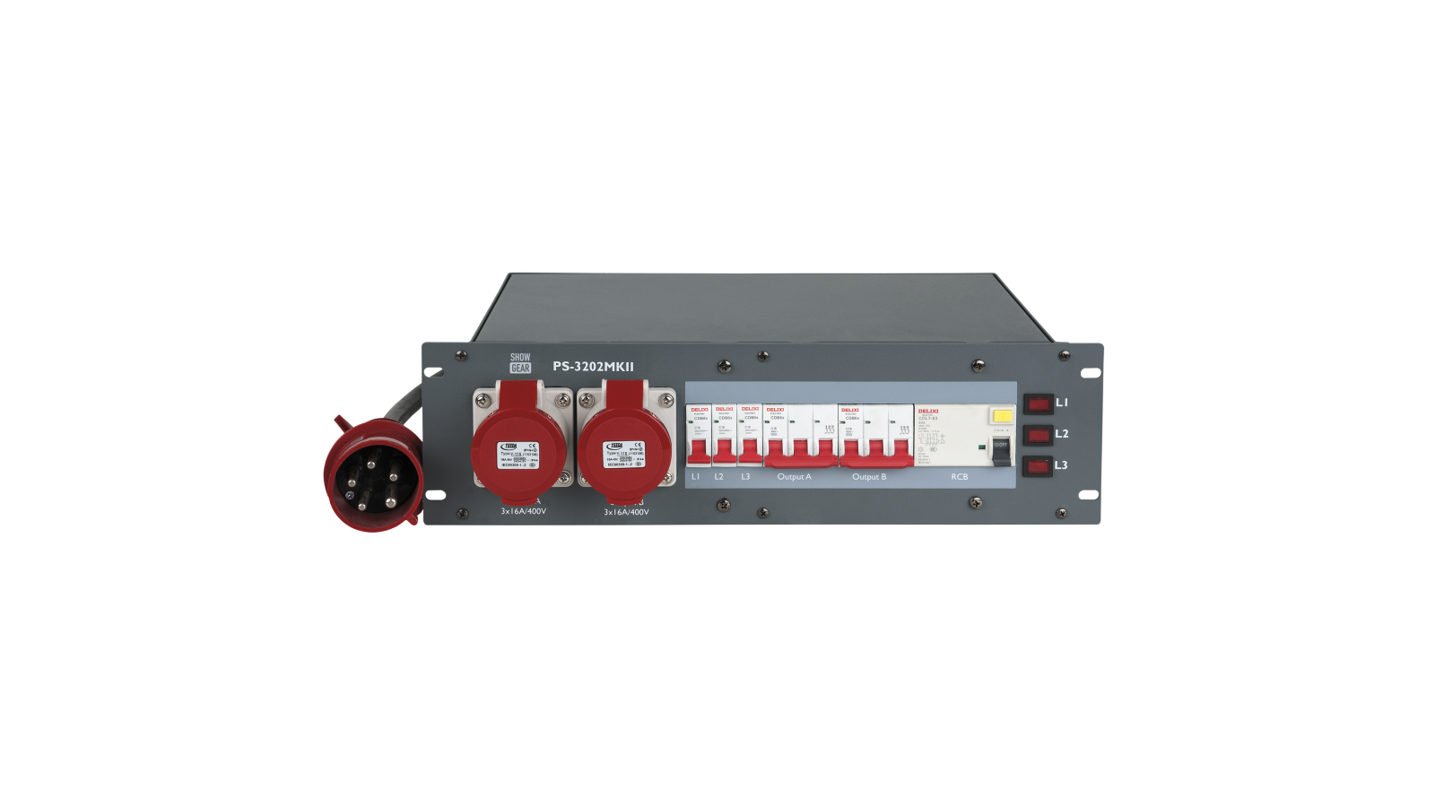 Showgear PS-3202 MKII CEE 32 A Showgear PS-3202 MKII CEE 32 A von Showgear