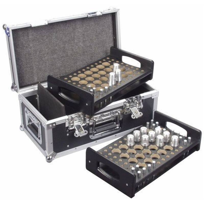 Showgear Roadcase for 48 Pieces Conical Adaptors with Conical Pins von Showgear