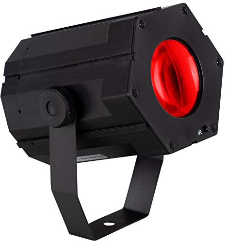 Showlite BL-8 USB-Burst Partylight - kleiner Effektstrahler für Party, Bar und mobile DJs - Stromversorgung über USB-Netzteil - mit Mikrofon für Musiksteuerung - Kunststoffgehäuse von Showlite