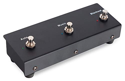Showlite FS-10 Footswitch für LDO-10 MKII FS - Fußfernsteuerung für Lichtmischpult - drei stabile Fußtaster für Auto, Music & Blackout - wird über Stereo-Klinkenkabel mit LDO-10 MKII FS verbunden Showlite FS-10 Footswitch für LDO-10 MKII FS - Fußfernsteuerung für Lichtmischpult - drei stabile Fußtaster für Auto, Music & Blackout - wird über Stereo-Klinkenkabel mit LDO-10 MKII FS verbunden von Showlite