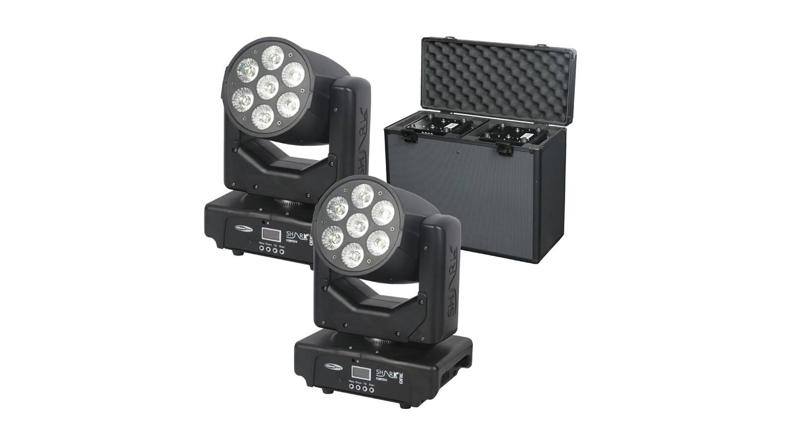 2x Showtec Shark Wash One + Case Set 2x Showtec Shark Wash One + Case Set von Showtec