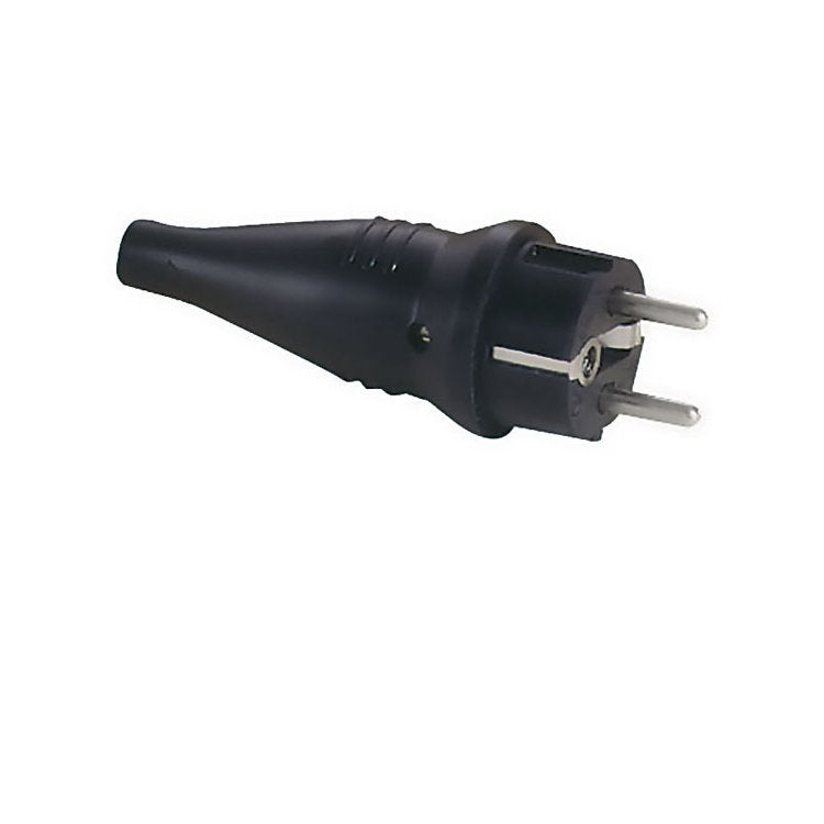 Showtec CEE 7/7, Typ E/F Netzstecker, 230V, schwarz von Showtec