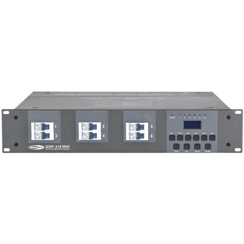 Showtec DDP-610 MKII 6-Channel DigiDimPack Showtec DDP-610 MKII 6-Channel DigiDimPack von Showtec