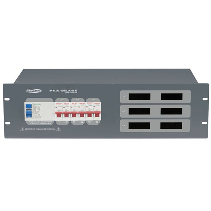 Showtec PSA-32A6S Power Distributor (32A) von Showtec