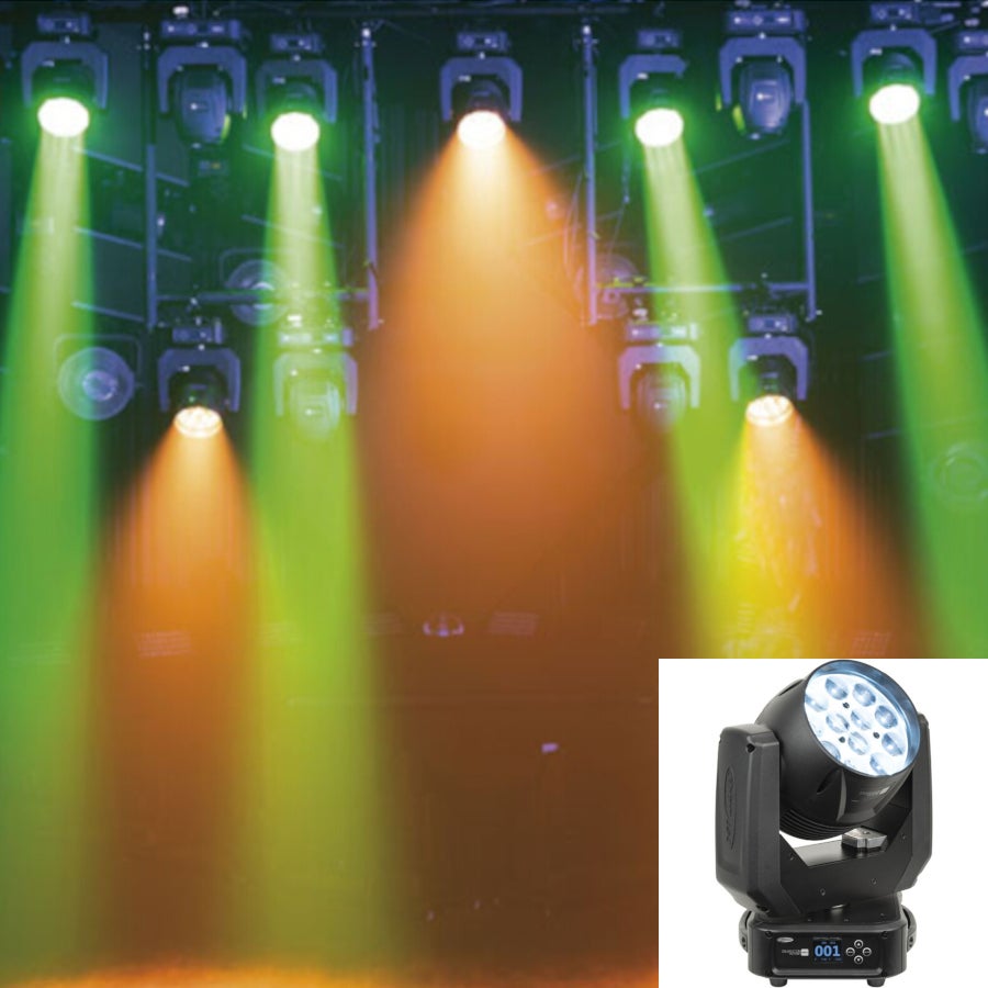 Showtec Phantom 180 Wash LED Moving Head (Black) von Showtec