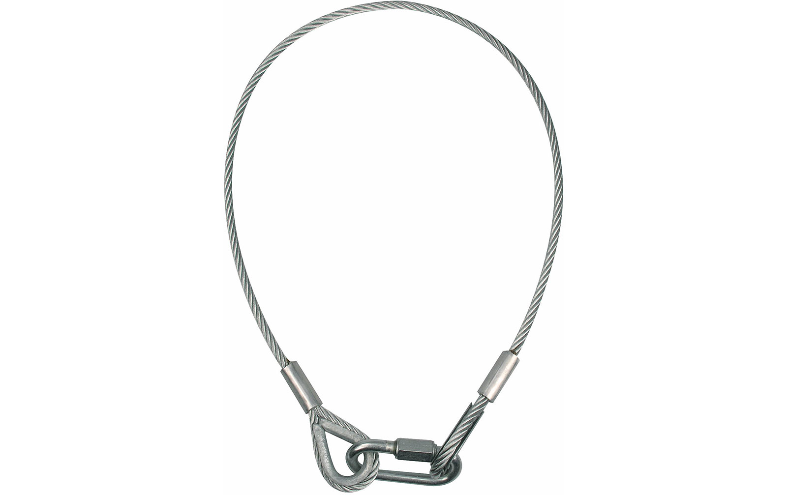 Showtec Safety Cable BGV-C1, 100 cm, 8mm Showtec Safety Cable BGV-C1, 100 cm, 8mm von Showtec