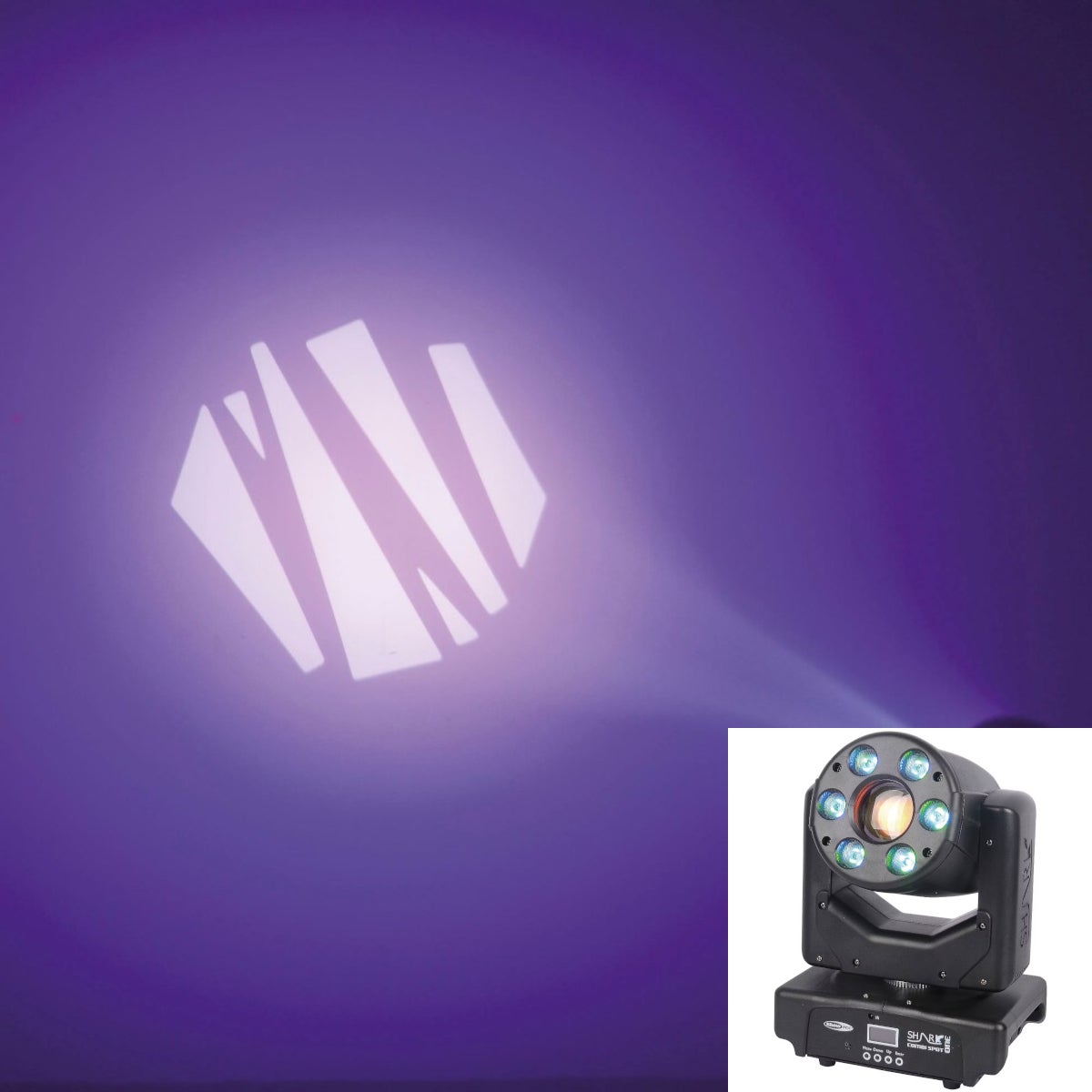 Showtec Shark Combi Spot One RGBW-Spot/Washer/Moving Head Showtec Shark Combi Spot One RGBW-Spot/Washer/Moving Head von Showtec