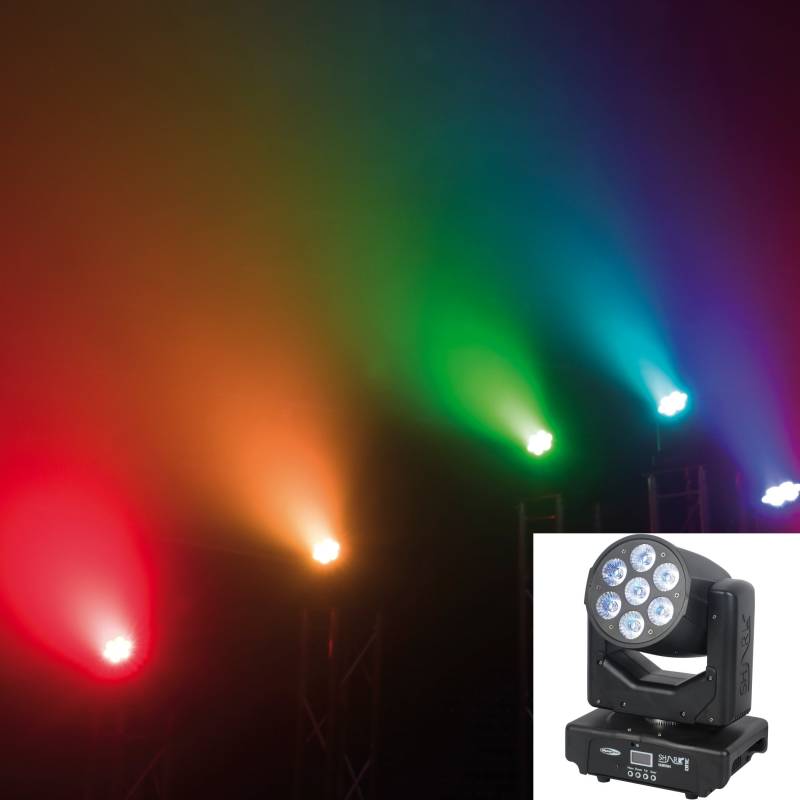 Showtec Shark Wash One RGBWA + UV LED Moving Head von Showtec