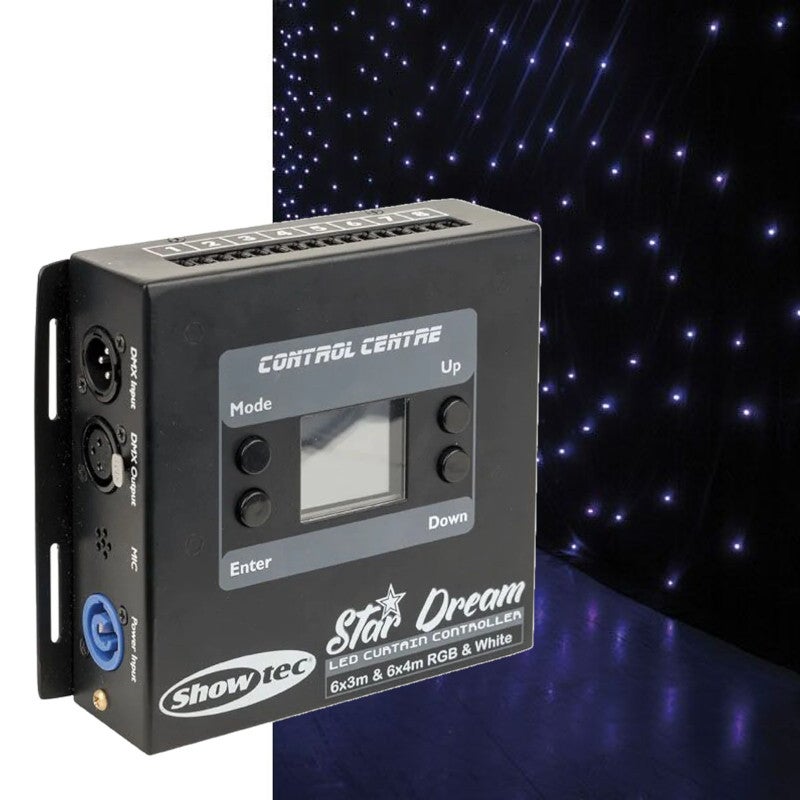 Showtec Star Dream 6x3m RGB LED Curtain with Controller Showtec Star Dream 6x3m RGB LED Curtain with Controller von Showtec