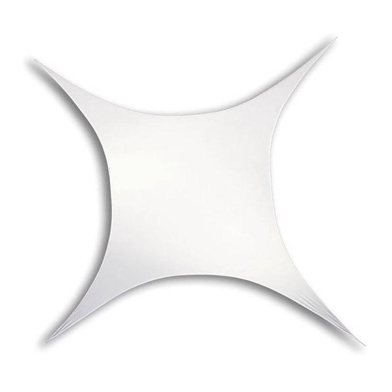 Showtec Stretch Shape Square 185 x 125 cm, DIN 4102 B1 (White) von Showtec