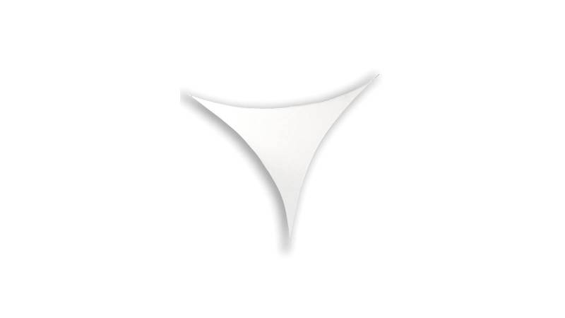 Wentex Stretch Shape Dreieck 185cm x 125cm Weiß von Showtec