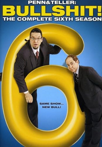 Penn & Teller Bullshit: Complete Sixth Season [DVD] [Region 1] [NTSC] [US Import] von Showtime Ent.