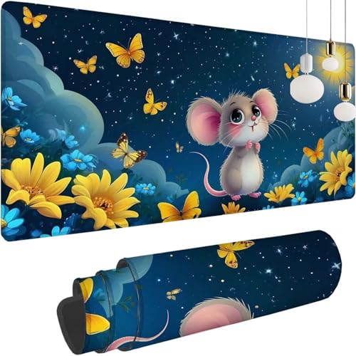 Blume Maus Mauspad XXL 1400x600x3mm, Speed Gaming Mousepad, Schreibtischunterlage mit Rutschfester Gummibasis,Großer Erweiterter Schreibtisch Schutz Mauspad,Gaming Zubehör für office Zimmer Deko Z-254 Blume Maus Mauspad XXL 1400x600x3mm, Speed Gaming Mousepad, Schreibtischunterlage mit Rutschfester Gummibasis,Großer Erweiterter Schreibtisch Schutz Mauspad,Gaming Zubehör für office Zimmer Deko Z-254 von Shozhoo