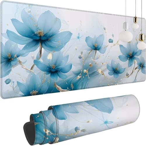 Blume Traum Mauspad XXL 800x300x3mm, Speed Gaming Mousepad, Schreibtischunterlage mit Rutschfester Gummibasis,Großer Erweiterter Schreibtisch Schutz Mauspad,Gaming Zubehör für office Zimmer Deko Z-261 Blume Traum Mauspad XXL 800x300x3mm, Speed Gaming Mousepad, Schreibtischunterlage mit Rutschfester Gummibasis,Großer Erweiterter Schreibtisch Schutz Mauspad,Gaming Zubehör für office Zimmer Deko Z-261 von Shozhoo