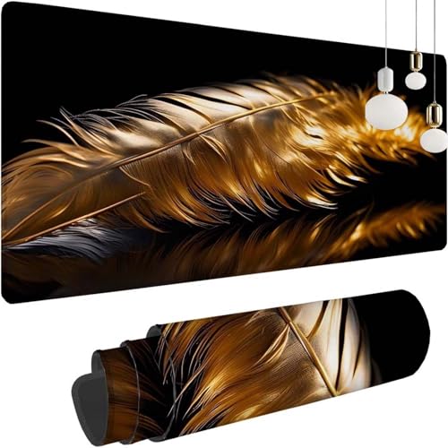 Gelb Traum Mauspad XXL 1400x600x3mm, Speed Gaming Mousepad, Schreibtischunterlage mit Rutschfester Gummibasis,Großer Erweiterter Schreibtisch Schutz Mauspad,Gaming Zubehör für office Zimmer Deko Z-277 Gelb Traum Mauspad XXL 1400x600x3mm, Speed Gaming Mousepad, Schreibtischunterlage mit Rutschfester Gummibasis,Großer Erweiterter Schreibtisch Schutz Mauspad,Gaming Zubehör für office Zimmer Deko Z-277 von Shozhoo