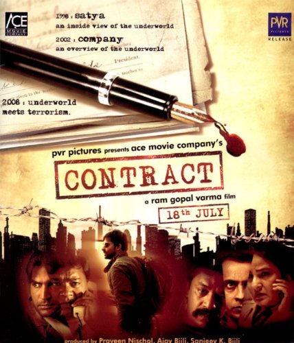 Contract (2008) (Hindi Action Thriller Film / Bollywood Movie / Indian Cinema DVD) von Shree International