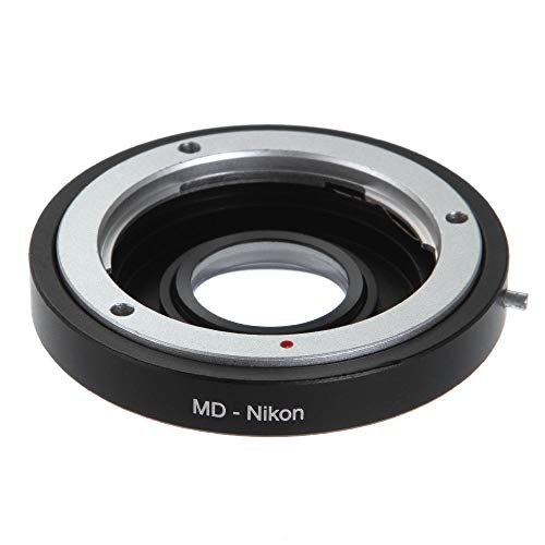 Shuangyu Objektivadapter Infinity Fokus mit Glas für Minolta MD Mount Objektiv to Nikon-AI S F G Mount DSLR Kameras von Shuangyu