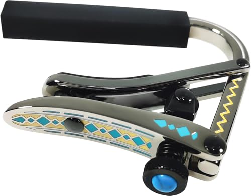 SHUBB - Kapodaster Folk Limitierte Auflage Blue Diamond von Shubb