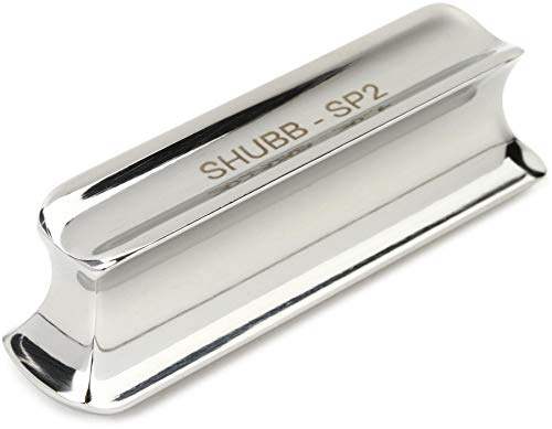 SHUBB - SP2 Tonebar, Slide Tonebar Dobro, Silber von Shubb