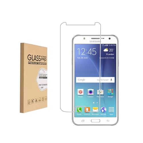 [2 PCS] Displayschutzfolie aus gehärtetem Glas,Designed für Samsung Galaxy J7（2016 Tempered Glass/Alignment Frame/Scratch Resistant/Only Cover Display Area von Shunwige