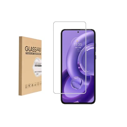Gehärteter Glas-Bildschirmschutz, entworfen für Moto Edge 30 Neo, gehärtetes Glas/Kratzfest/Nur Displaybereich abdecken. von Shunwige
