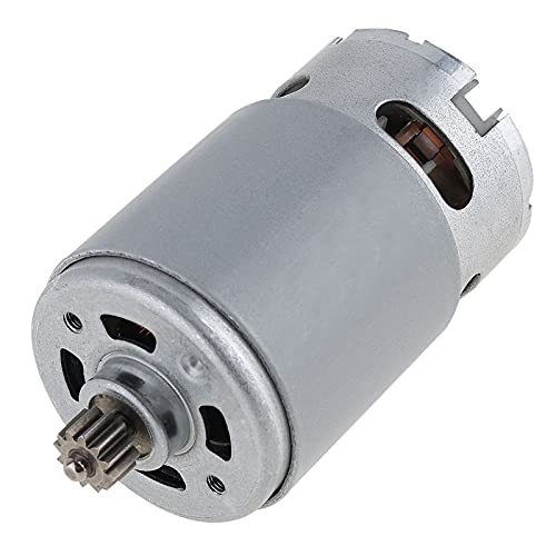Dc Motor,Motor,Elektromotor 1 PC 1. 2V 16.8V 21V 25V 19500 DC Motor mit zwei Geschwindigkeiten 12 Zähne und hohem Drehmomentgetriebe für elektrischem Bohrer/Schraubendreher(11 Teeth 10.8V 19500) von Shupiquant