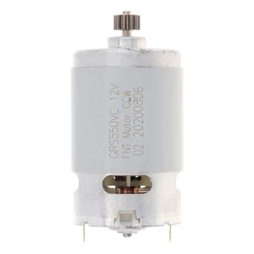 Dc Motor,Motor,Elektromotor 10.8/12/14/16.8/18/2 1V DC. Motor 1pc mit zwei Geschwindigkeiten 11 Zähne und hohem Drehmomentgetriebe für elektrische Bohrer(10.8V 19500 RPM) von Shupiquant