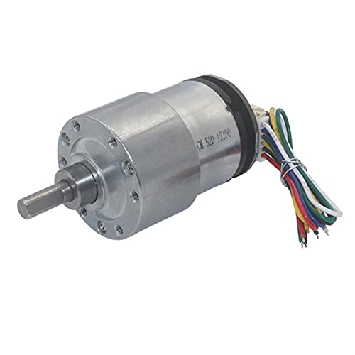 Dc Motor,Motor,Elektromotor 12V Electric Micro. DC Getriebemotorcodierer 6V 12 Volt niedrig U/MIN 7. Bis 159. 0RPM Einstellbare Geschwindigkeit umgekehrt hohes Drehmoment-Mini DC Motoren(20rpm) von Shupiquant