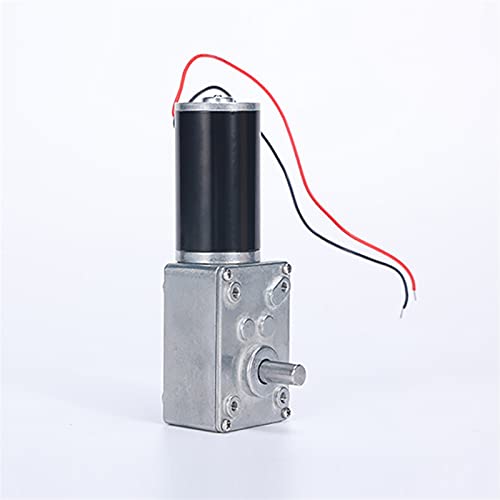 Dc Motor,Motor,Elektromotor DC 12V 24V. Hoher Drehmoment-Turbomotor-Wurm-Getriebemotor-Self-Lock-Reduktionsmotor 7/10/12/16/16/12/27/40/80/16/16/16.26.470 RPM(40rpm,24V) von Shupiquant