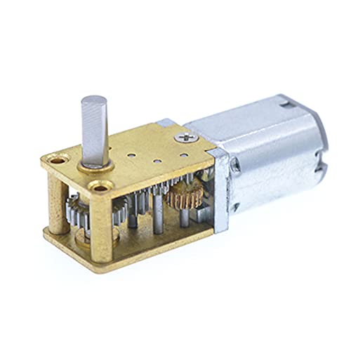 Dc Motor,Motor,Elektromotor DC 3V 6V 12V Micro-Getriebemantel 30/15/30/30/60/120/381 RPM Niedriggeschwindigkeitsgetriebe Motor elektrischer Reduziermotor-Reduktionsgetriebemotor(6V 190RPM) von Shupiquant