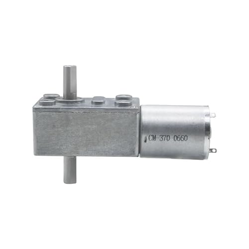 Dc Motor,Motor,Elektromotor Doppelwelle 12V. DC Elektromotor 2. 4V DC. Motor 6V Schneckengetriebemotor(18rpm,12V) von Shupiquant