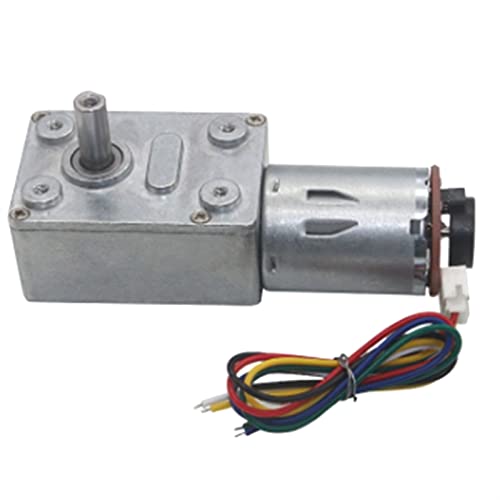 Dc Motor,Motor,Elektromotor Kodierer-Reduktionsmotor mit hohem Drehmoment DC 6V 12V 24V Wurm ausgereifter Motor.(66 RPM,6V) von Shupiquant