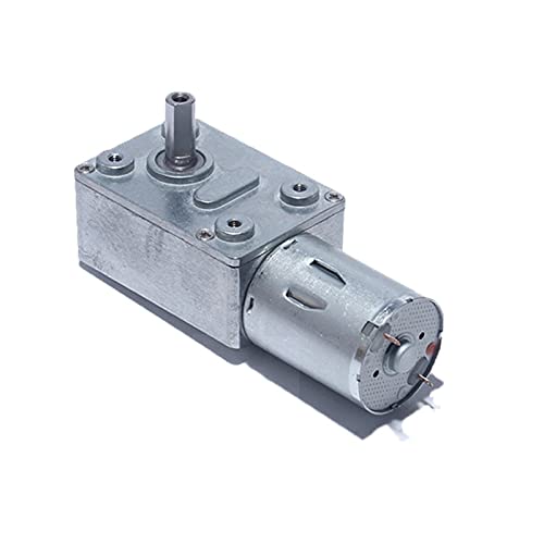 Dc Motor,Motor,Elektromotor Reduktionsmotor DC 12V 24 V Hoher Drehmoment Wurm Getriebemotor für Range Hood Nesting Machine Smart Equipment(237 RPM,12V) von Shupiquant