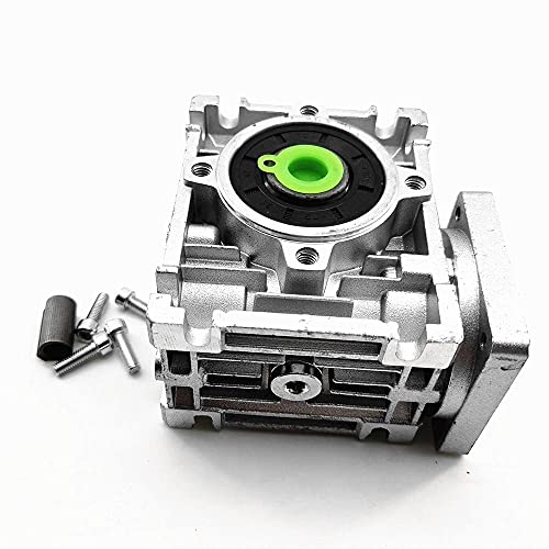 Dc Motor,Motor,Elektromotor Wurmminderer Wurmgetriebe Geschwindigkeitsminderer mit Wellenhülsenadapter(Ratio7.5) von Shupiquant
