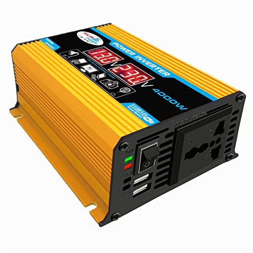 Wechselrichter Auto,Wechselrichter für Fahrzeuge 12V Auto Inverter 4000w Dual US. B Spannungsanzeige(1 12V-220V) von Shupiquant