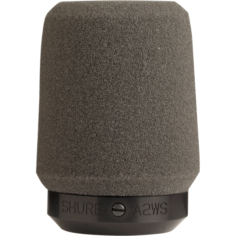 Shure A2WS-GRA Arretierbarer Schaumstoff-Windschutz, grau Shure A2WS-GRA Arretierbarer Schaumstoff-Windschutz, grau von Shure