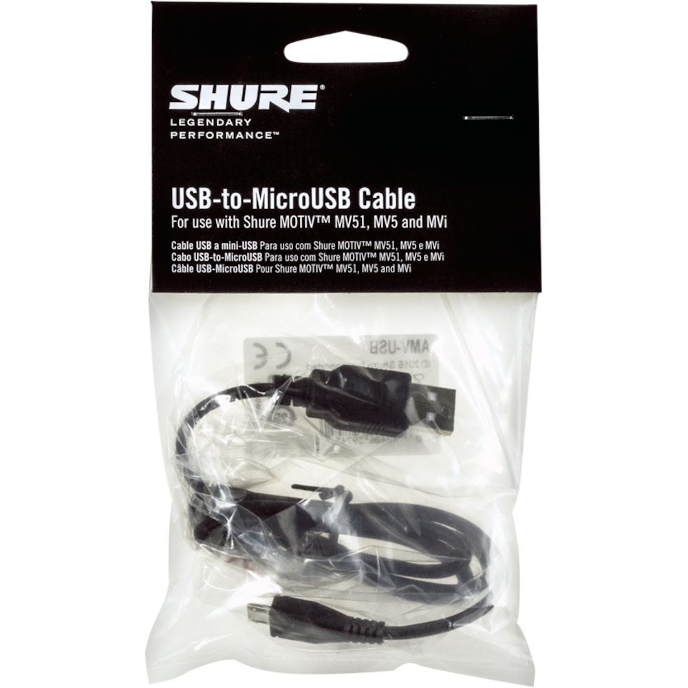 Shure AMV-USB MicroB-USB to USB Cable Shure AMV-USB MicroB-USB to USB Cable von Shure