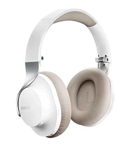 Shure AONIC 40 über Ohr -drahtlosen Bluetooth - Noise Cancelling mit Mikrofon, 25 -Stunden -Akkulaufzeit, iPhone und Android -kompatibel - Weiß Shure AONIC 40 über Ohr -drahtlosen Bluetooth - Noise Cancelling mit Mikrofon, 25 -Stunden -Akkulaufzeit, iPhone und Android -kompatibel - Weiß von Shure