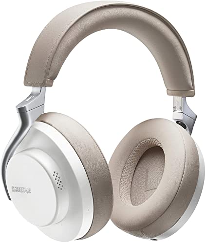 Shure AONIC 50 drahtlose Geräusch -Stornierungskopfhörer, Bluetooth 5 Wireless, Ohr -Ohr -Anpassung, 20 -Stunden -Akkulaufzeit, Fingerspitzensteuerungen - Weiß Shure AONIC 50 drahtlose Geräusch -Stornierungskopfhörer, Bluetooth 5 Wireless, Ohr -Ohr -Anpassung, 20 -Stunden -Akkulaufzeit, Fingerspitzensteuerungen - Weiß von Shure