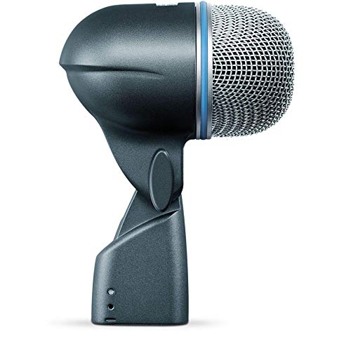 Shure BETA 52A Kick Drum Mikrofon - Supercardioid Dynamic Mic mit hohem Ausgangsneodym -Element, Verriegelungsständeradapter, Durabl -Stahlgitter und Stoßhalterung von Shure