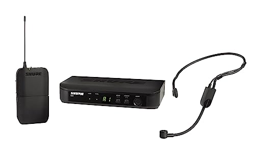 Shure BLX14/P31 UHF Wireless Mikrofonsystem - Perfekt für Redner, Künstler - 14 Stunden Batterielaufzeit, 100m Reichweite | Beinhaltet PGA31 Headset-Mikrofon, Einzelkanal-Empfänger | K3E Band Shure BLX14/P31 UHF Wireless Mikrofonsystem - Perfekt für Redner, Künstler - 14 Stunden Batterielaufzeit, 100m Reichweite | Beinhaltet PGA31 Headset-Mikrofon, Einzelkanal-Empfänger | K3E Band von Shure