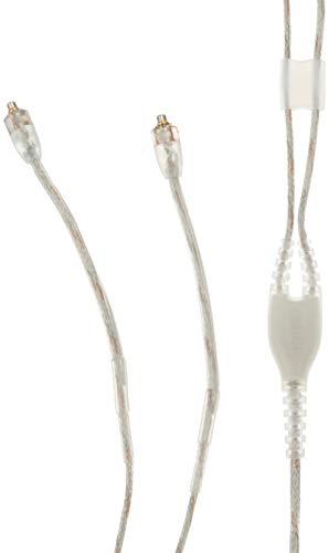 Shure EAC64CLS Ersatzkabel für SE Ohrhörer, 162 cm, Transparent von Shure