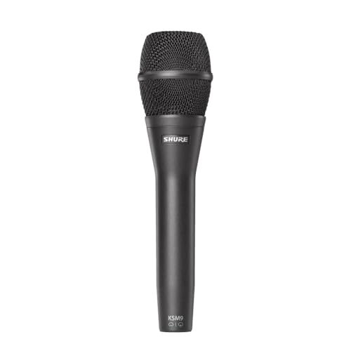 Shure KSM9/CG Mikrofon Kondensatormikrofon/Nierenmikrofon Supernierencharakteristik-Stimme von Shure