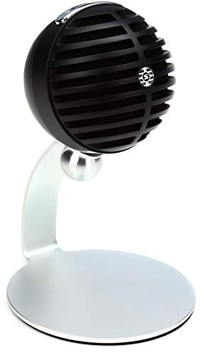 Shure MV5C Home Office -Mikrofon, Konferenzmikrofon für MAC & PC, langlebiges und tragbares Design, Quick & Easy Setup, arbeitet mit Team, Zoom und Anderen - Black (MV5C -USB). von Shure