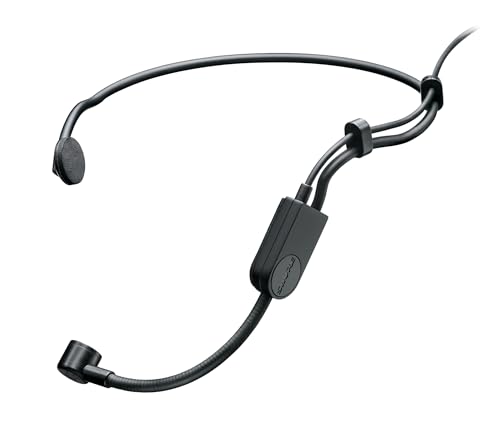 Shure PGA31 Headset-Kondensatormikrofon mit Cardioid-Polarmuster, flexibler Schwingelsäure, Schaumstoffwindscheibe und TA4F (TQG) zur Verwendung mit Shure-drahtlosen Systemen (PGA31-TQG) von Shure