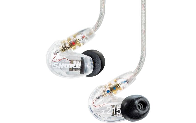 Shure SE 215-CL Sound Isolating Ohrhörer, transparent von Shure